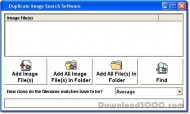 Duplicate Image Search Software screenshot